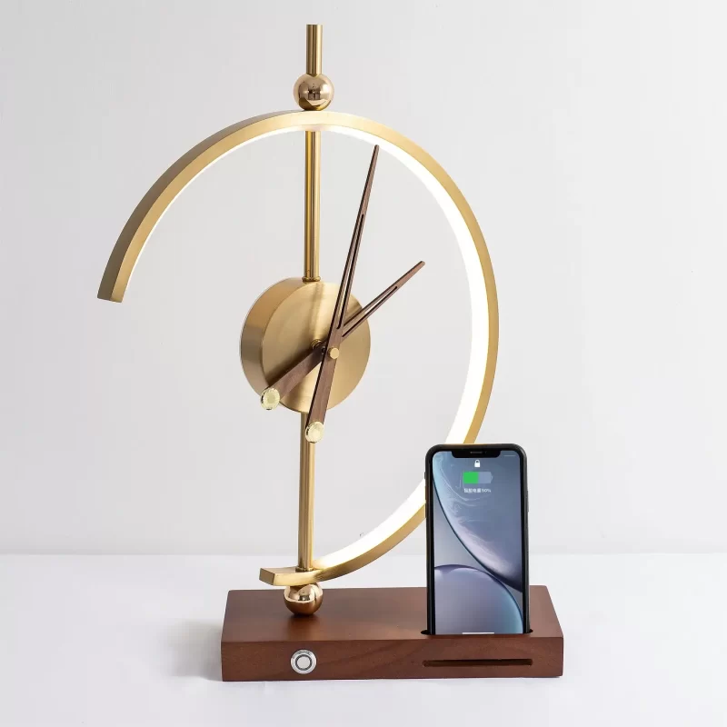 Khonsu Clock Lamp (Wireless Charging)